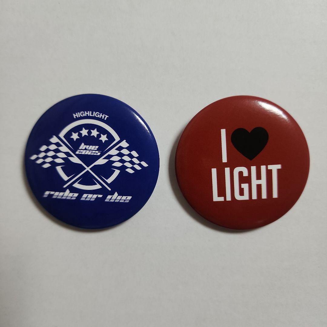 

[USED] HIGHLIGHT BEAST Official Can Badge x 2