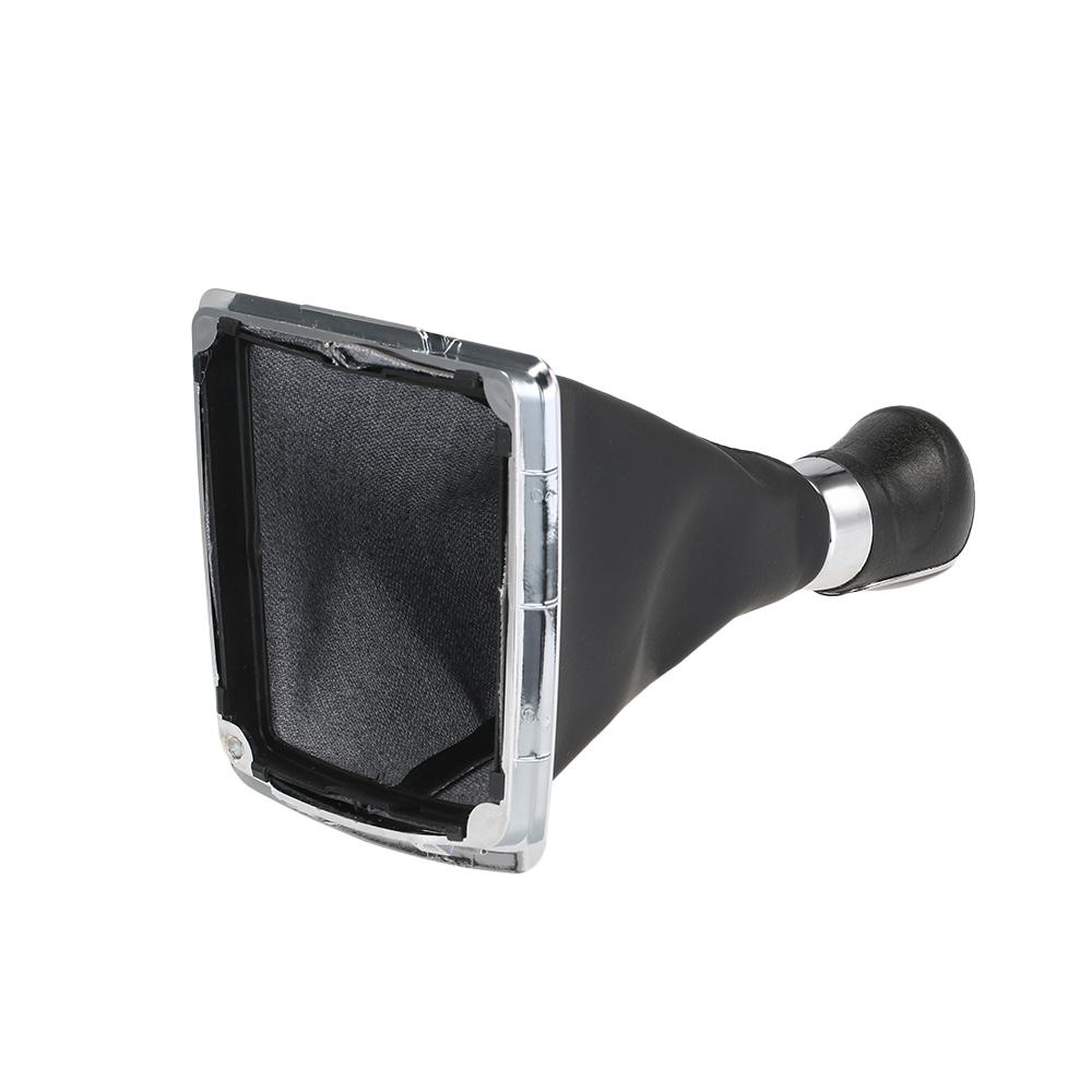 Gear Shift Cover 5 Speed Manual Transmission Gear Shift Stick Knob Dust Proof Cover Replacement for Ford Focus