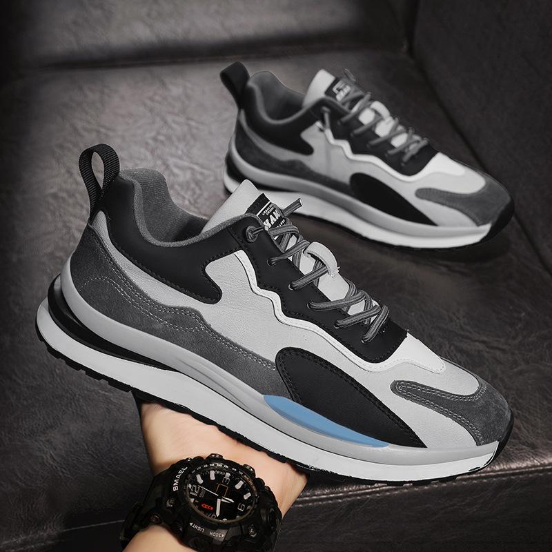 Pantofi sport noi pentru bărbați toamna 2025, pantofi casual la modă pentru bărbați celebritate pe internet, pantofi de alergare Kanye același model Forrest Gump