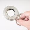 2PCS Manual Operation Egg Shell Cutter Silver Stainless Steel Egg Opener Household Handheld Egg Breaker Kitchen Use