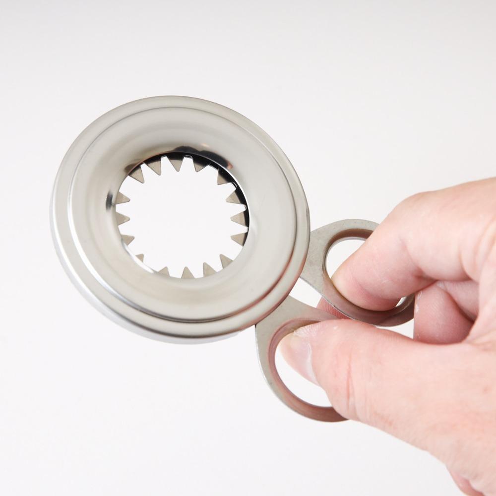2PCS Manual Operation Egg Shell Cutter Silver Stainless Steel Egg Opener Household Handheld Egg Breaker Kitchen Use