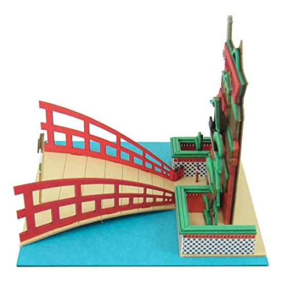 Sankei Studio Ghibli Mini Chihiros Reise ins Zauberland Yuya und Chihiro Papierbasteln Nicht Maßstabsgetreu MP07-11