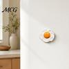 Refrigerator Decor Magnet Simulated Egg Magnet, Resin 3D Decorative Fridge Cartoon Memo Notes Photo Holder for Home Kitchen Office