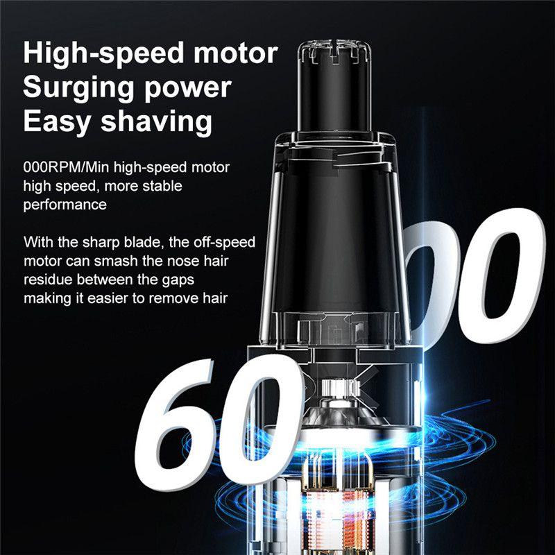 Trimmer Razor Removal Shaving Electric USB Charging Clean Care Kit