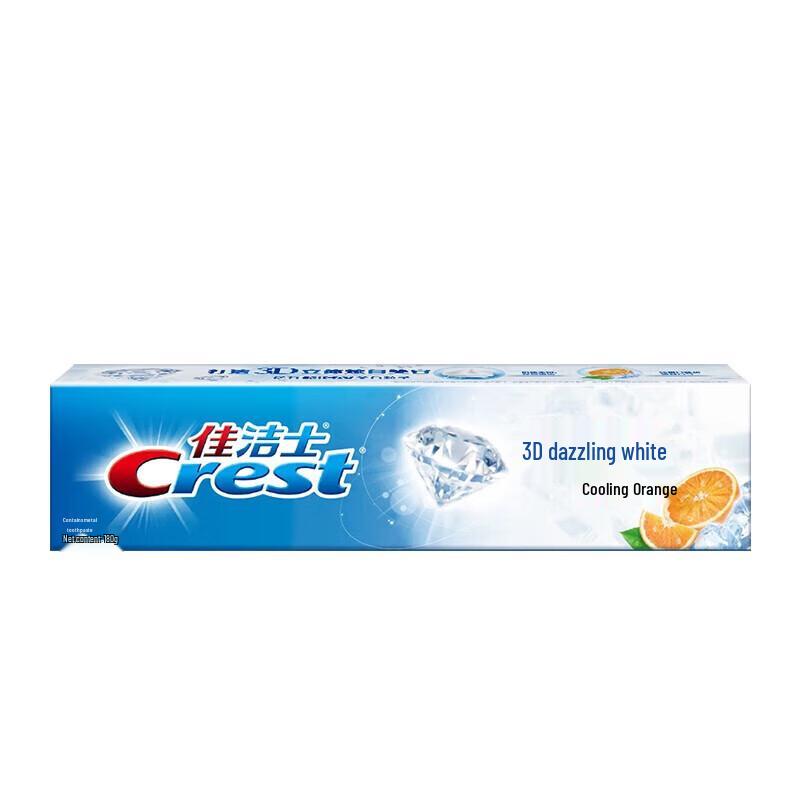 Crest 3D White Fresh Ice Orange Toothpaste