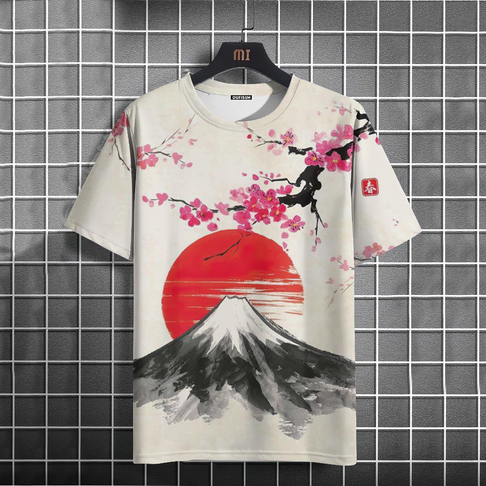 2024 New Men's T-shirt 3D Printed Short Sleeve Tees Summer O Neck Casual Pullover For Male Oversized Streetwear Fashion Tops