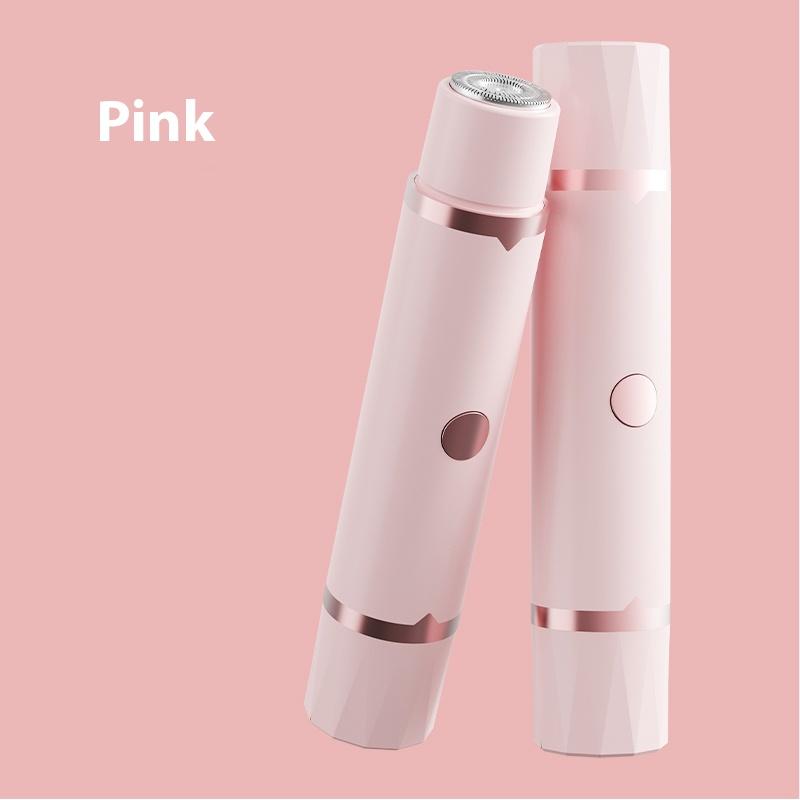 Триммер для тела нового поколения с двойной головкой для лица, тела, интимных зон. Съемный режущий блок для легкой очистки.