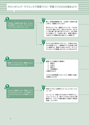 Counseling Techniques for Teachers and SCs 1: Counseling for Classroom Development and Lessons