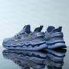 Men's shoes four seasons trendy round head versatile breathable no lace-up platform sports leisure comfortable foot men's shoes