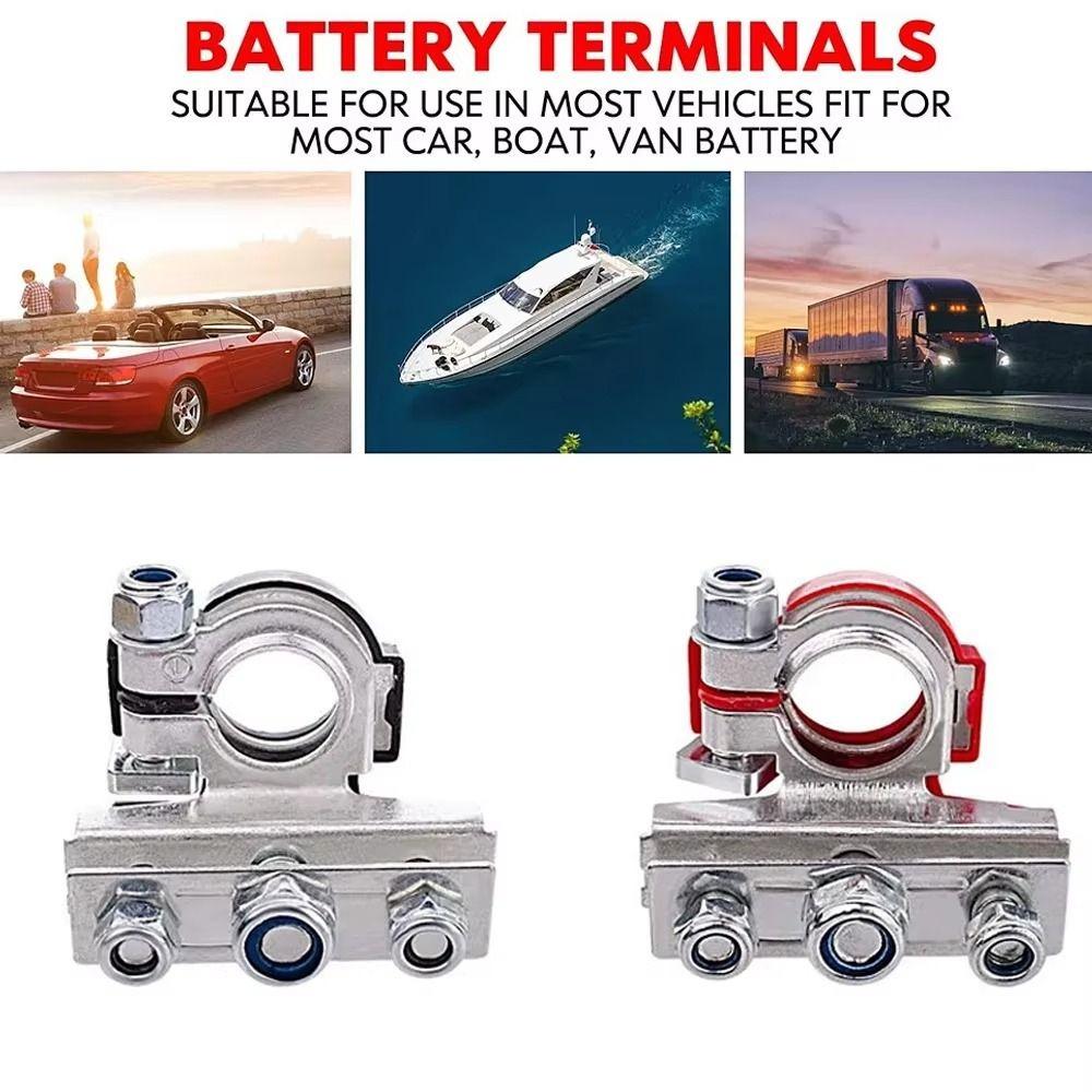 2PCS Iron Nickel-plated Battery Storage Terminal Connector Energy Storage System