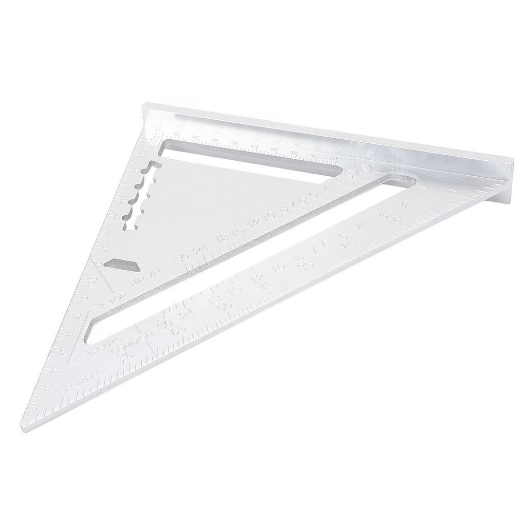 Carpentry   Ruler Aluminum Alloy with   and   Scales   Ruler Protractor for Engineer Carpenter