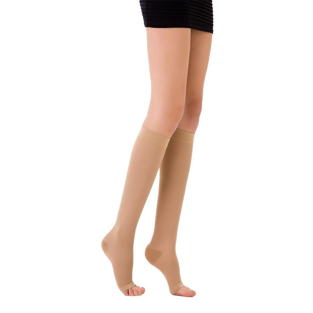 Cool Material Compression Stockings Elastic Support Graduated Pressure Stockings  Unisex