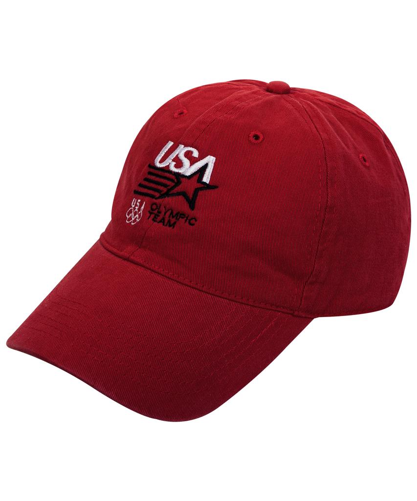 NAVYTEAM Ntv Bc-Usa Olympic Team Cap-Burgundy