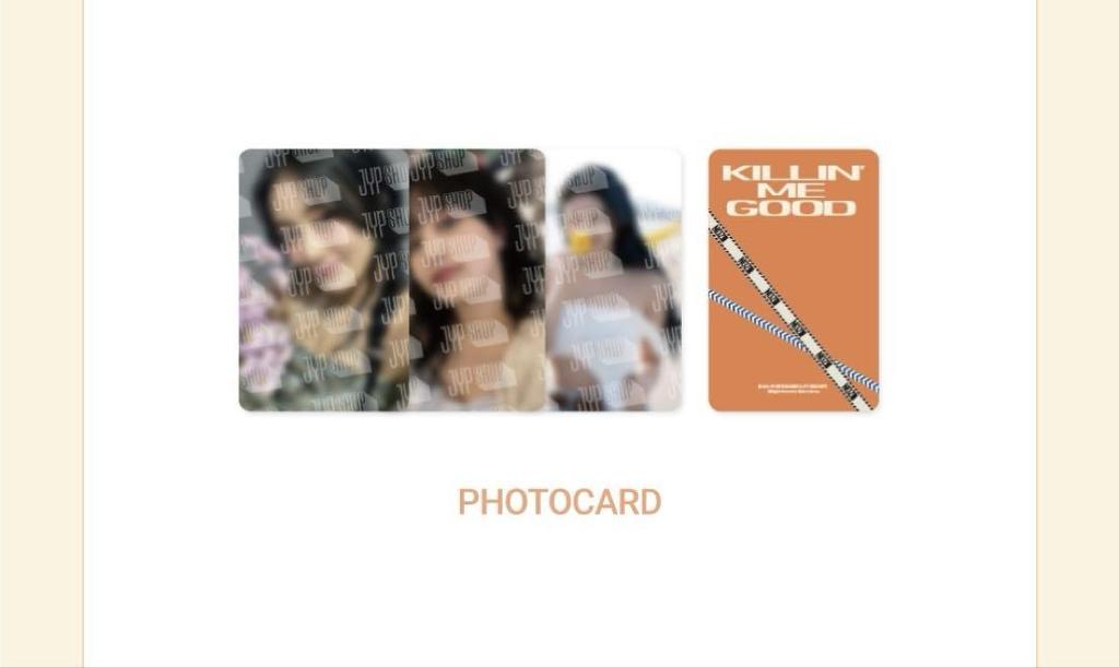 [USED] JIHYO ZONE Killin' Me Good KIT Jihyo