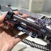 Combinations Railway Freight Train Toy Locomotive Playset Railway Track Cars  Children Toy