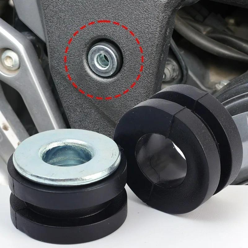 10/1pcs Motorcycle Rubber Grommets Gasket Kits Bolt Assortment Set Motorcycle Parts for Honda Yamaha Suzuki Motorcycle Grommets