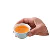 Household simple color glaze ceramic kung fu tea set gift box set gift gift