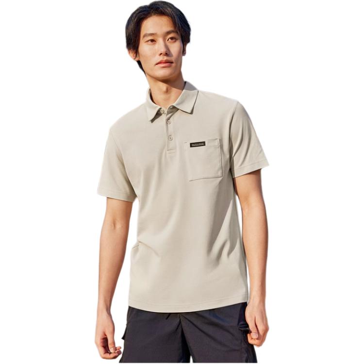 Skechers Polo Shirt Men's Marshmallow White P224M070-0074
