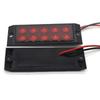 1Pcs 12-24V 10 Leds Trailer Lights Waterproof Double Sides Marker Trailer Lights Car Truck Rear Tail Lamps Warning Signal Lights