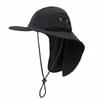 2025 Unisex Sun Hat Outdoor UPF50+ Moisture Wicking Fast Dry Mesh Wide Brim Custom Logo Blank Bucket Hat for Fishing Casual Use