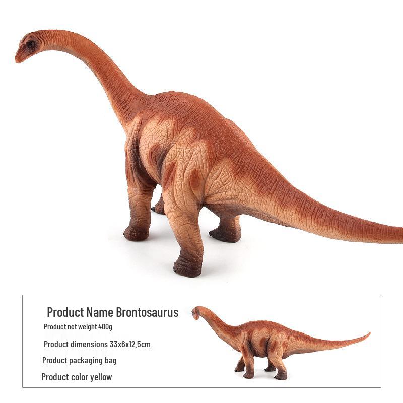 Popular Dinosaur World Figurine: Brachiosaurus, Brontosaurus, and Apatosaurus Models