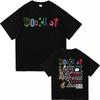 Michael Clifford Sidequest T-Shirt Herren Damen Oversized Y2k Ästhetik Vintage Album T-Shirt Hohe Qualität Freizeit Baumwollkleidung