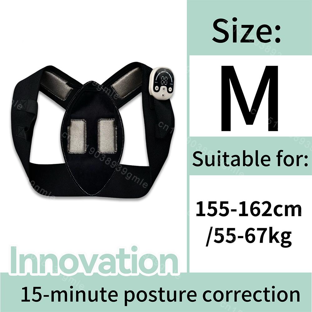 

Ems Microcurrent Spinal Area Posture Correction Belt Hunchback Corrector Massage Sitting Posture Correction Belt Shoulder Straight Back
