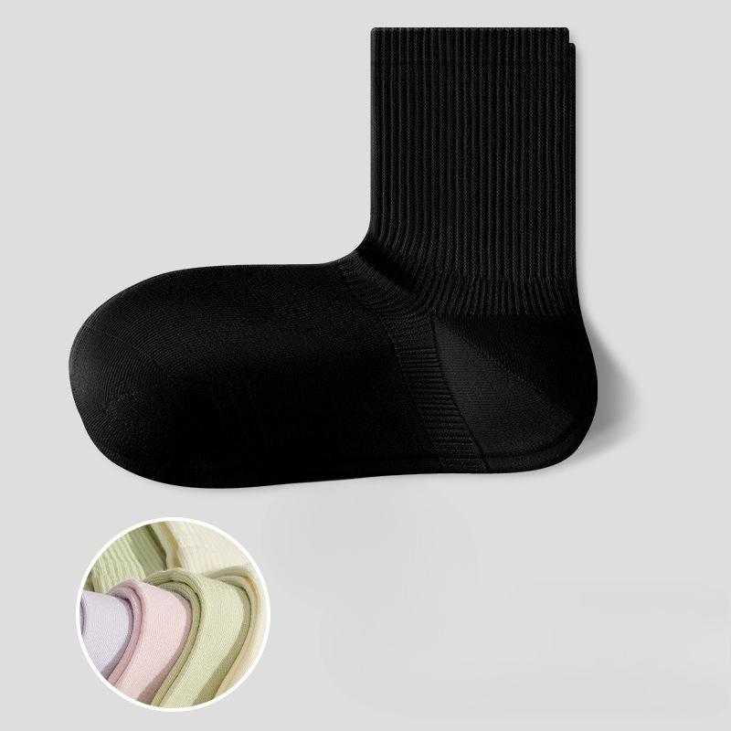 Women's Summer Thin Cotton Sweat Absorbing Deodorizing Breathable Boneless Cotton Socks
