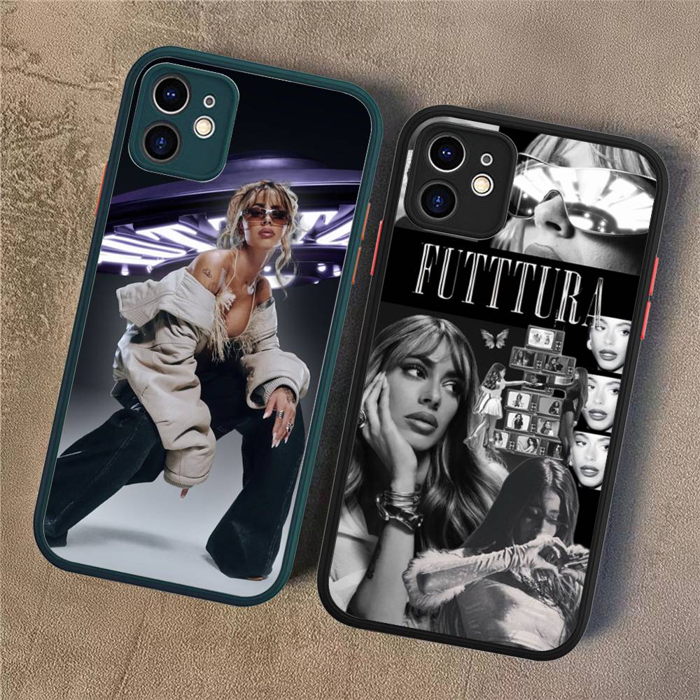 Singer T-TINI M-Martina Stoessel Phone Case For IPhone 16 15 14 13 12 11 Pro Max Plus X XS MAX Black Matte Phone Fundas