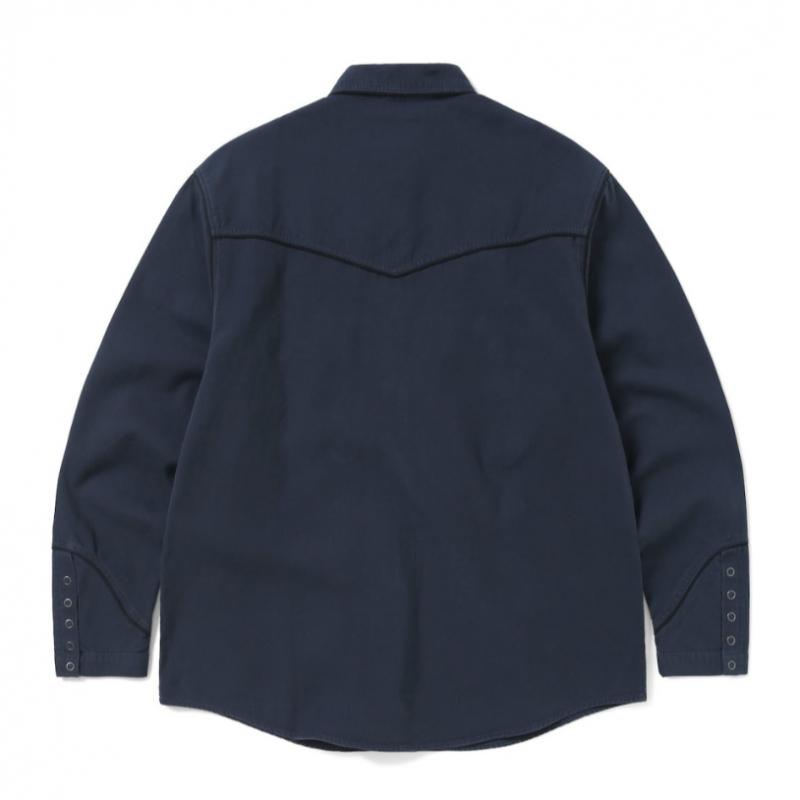 Thisisneverthat Western Shirt Navy