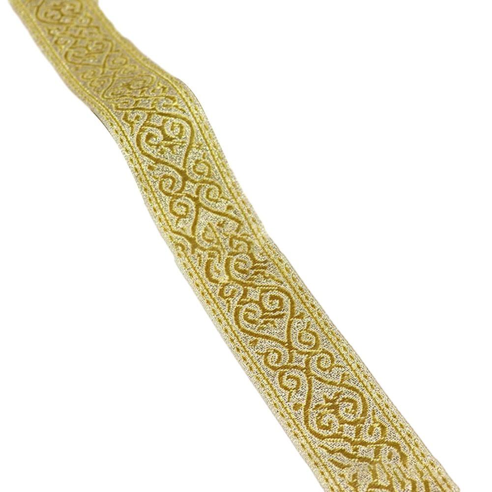 Retro Lace Fabric SOFT Shiny Silk Style 33mm 7 Meters