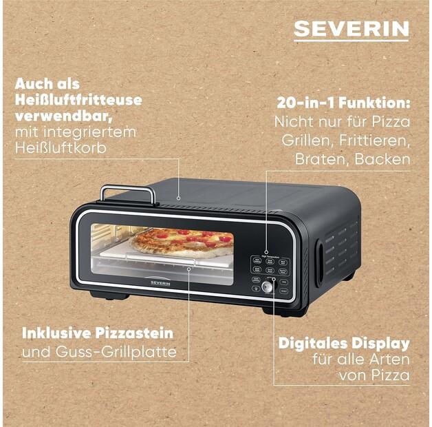 Электрогриль Severin Serico PG 8575 Pizzagrill (8575000)