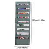 9 Layer Document Hanging Storage Bag Oxford Cloth Storage Pocket Over-the-Door Multifunctional Storage Bag for Books Magazines