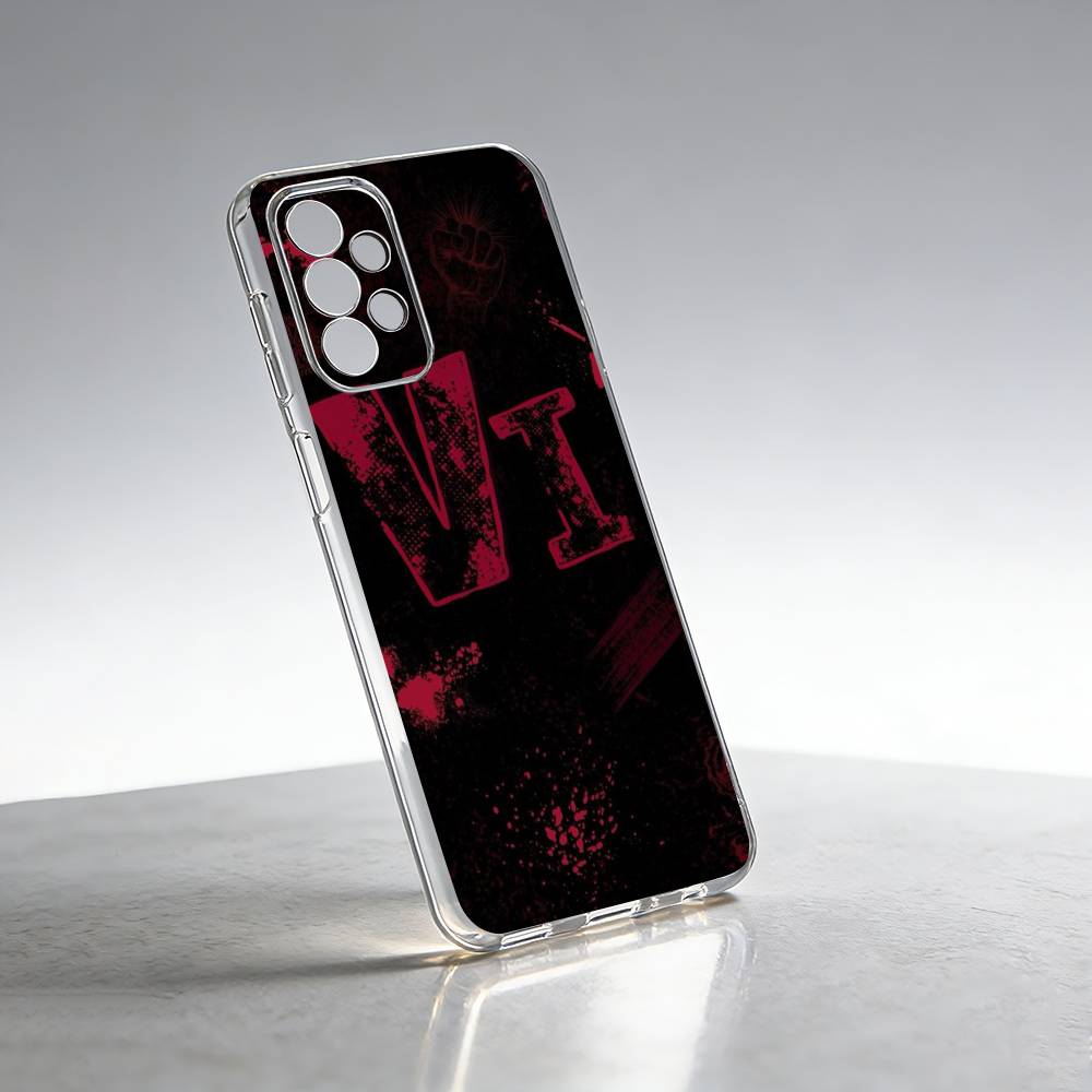 A-Arcane hot game Vi-i Phone Case Transparent Silicone Soft For Samsung S25,S24,S21,S22,S23,S30,Ultra,S20,Plus,Fe