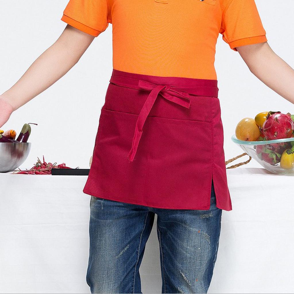 

Waist Short Apron Hotels Restaurant Cafe Waiters and Waitresses Uniforms Aprons винный