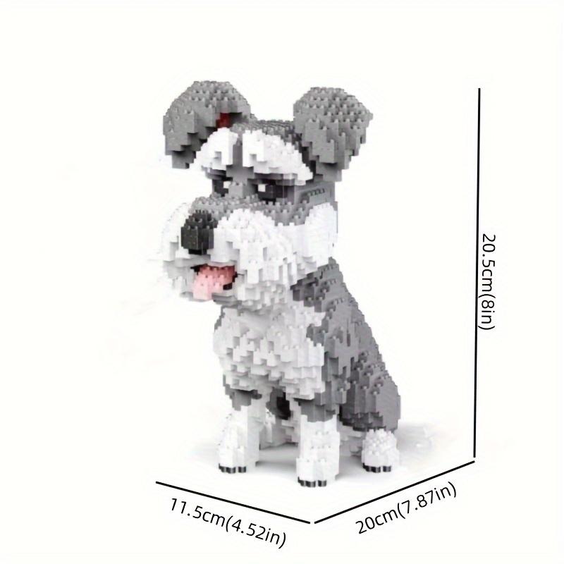 Pudel Bauklötze Sammlung Haustier Hund Blöcke Schreibtisch Wohnzimmer Dekorative Ornamente Geschenk