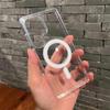 Magsafe Magnetic Charge Phone Case For Samsung Galaxy S25 Ultra S24 Plus S23 S22 S21 S20 FE Ultra Clear Wireless Charging Cover