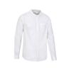 Mountain Warehouse Mens Lowe Linen Blend Grandad Collar Shirt