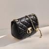 Mrs. Qiao Little Bag 2025 Women's Crossbody Bag Chain Bag Small Genuine Leather Women's Shoulder Bag