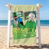 Game B-Baldi funny meme Towel Drying Bath Towel Applicable To Light Swimming Camping Yoga Beach Out