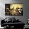 Dio Cristiano Gesù Il Buon Pastore Cristo Credenza Fede La Samaritana Poster Stampe Pittura su Tela Arte da Parete Decorazione Stanza