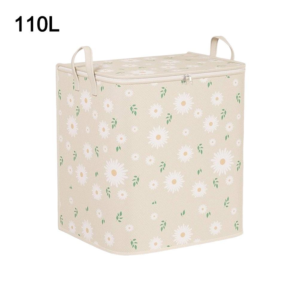Non-Woven Fabric Quilt Storage Bag Large Capacity Wardrobe Sorting Storage Bucket Home