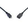 Micro5p USB auf Mini USB 8Pin Adapterkabel für nahtlose Datenübertragung und Geräteaufladung Kabel 30cm/11.81inch