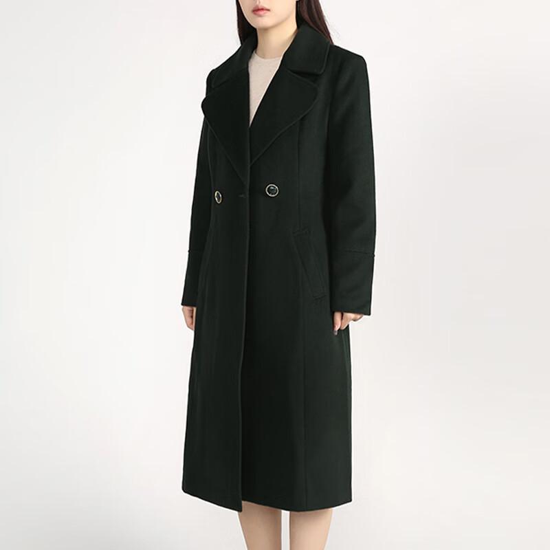 Anlom Women's Mid-Length Wool Blend Coat 2125113