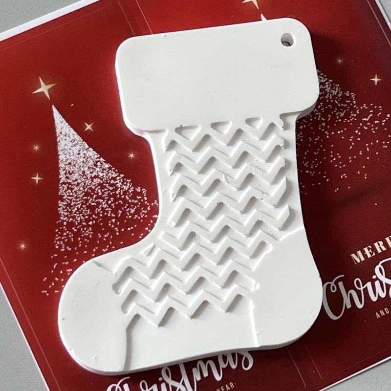 

Christmas Stocking Silicone Molds For DIY Holiday Decorations And Baking Crafts China Mainland