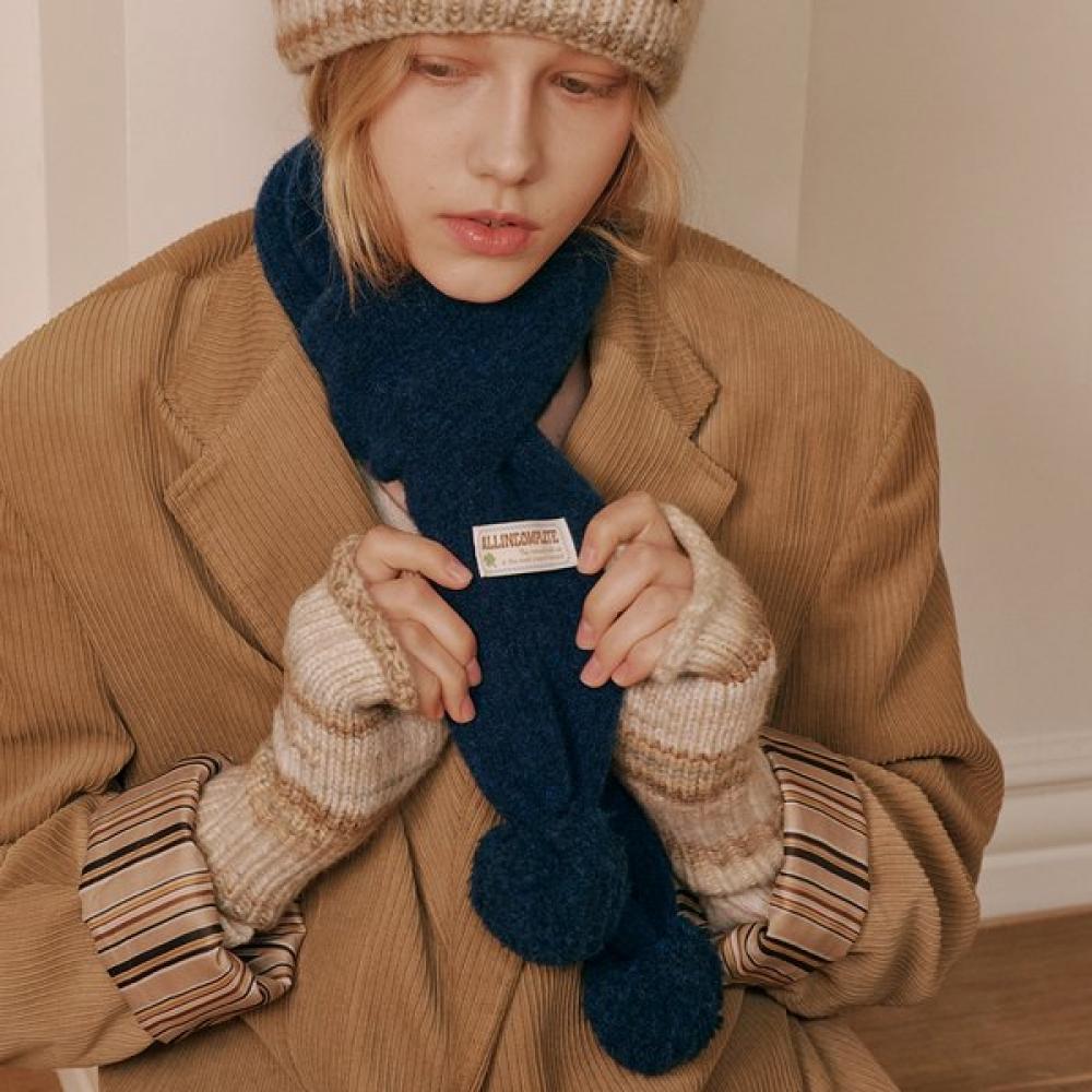 Marvel Knit Mini Muffler  6 Colors 