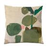Home Decor Floral & Leafy Patterned Throw Pillow Covers Pattern Cushion Cover Suitable For Sofa Bedroom Car Pillow Cover