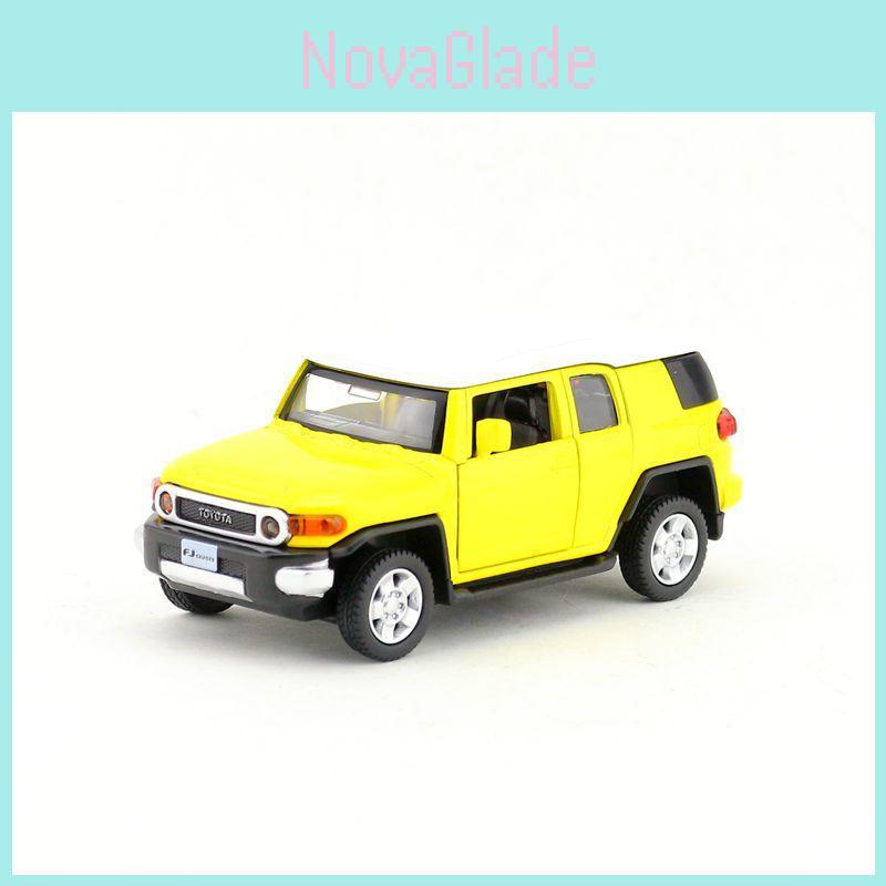 Alloy Toyota Cruiser Off Road Model Toy For Kids With Inertia Control And Doors Open