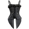JYL TS zipper buckle punk Gothic court shapewear