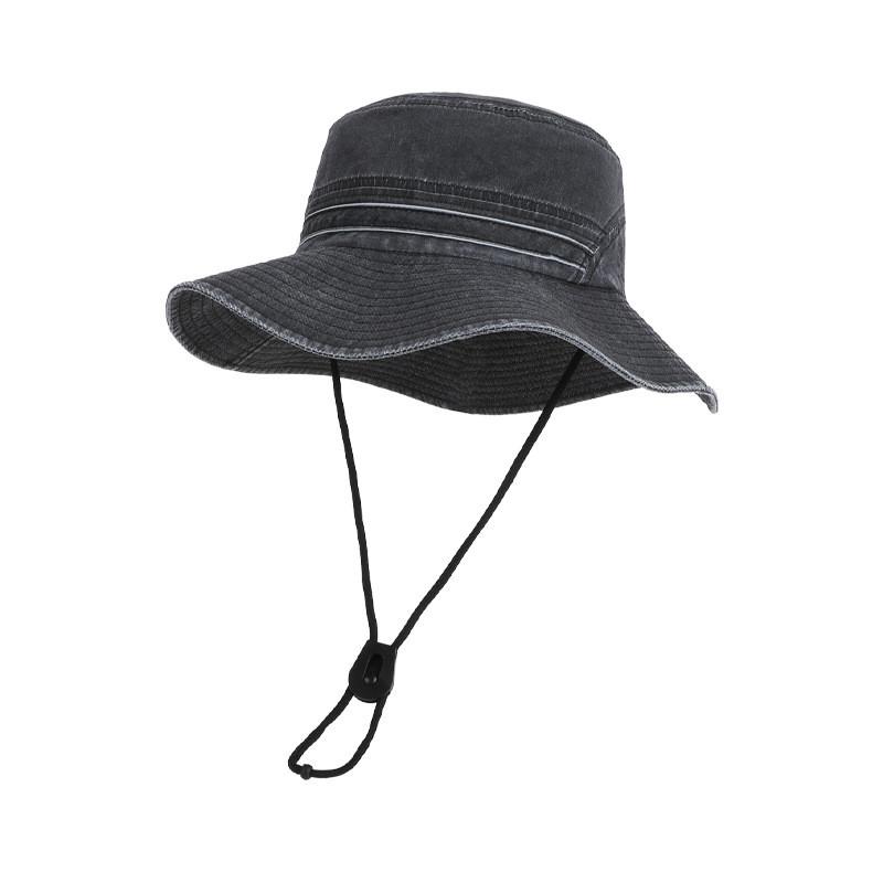 

Outdoor Summer Vintage Fisherman Hat With Breathable Polyester Sun Protection For Hiking And Fishing